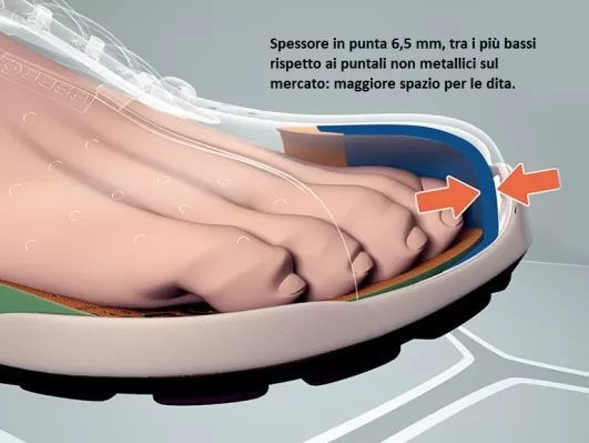 Scarpe Antinfortunistiche S3 Base Be-joy Top Tg.44